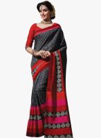 Roop Kashish Grey Printed Saree