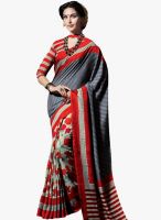 Roop Kashish Grey Printed Saree