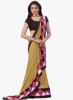 Roop Kashish Khaki Printed Saree