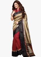 Roop Kashish Multicoloured Solid Saree