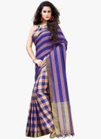Roop Kashish Purple Printed Saree