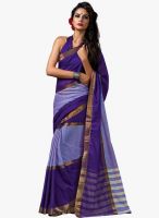 Roop Kashish Purple Solid Saree