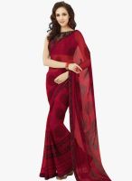 Roop Kashish Red Color Printed Saree