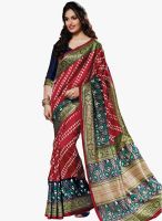 Roop Kashish Red Printed Saree