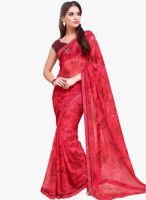 Roop Kashish Red Printed Saree