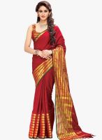 Roop Kashish Red Printed Saree