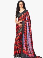 Roop Kashish Red Printed Saree