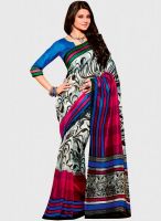 Roop Kashish White Printed Saree