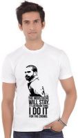 ShopMantra Graphic Print Men's Round Neck White T-Shirt