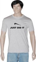 Tshirt.in Graphic Print Men's Round Neck Grey T-Shirt
