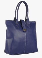 Alessia Blue Pu Handbag