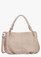 Bagkok Beige Polyurethane (Pu) Handbag