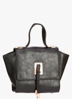 Bagkok Black Polyurethane (Pu) Satchel