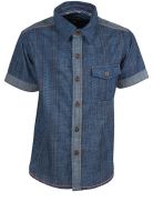 Bells And Whistles Blue Casual Shirt
