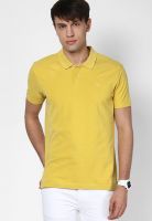 Calvin Klein Jeans Yellow Polo T Shirts
