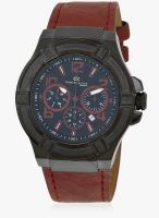 Daniel Klein Dk10230-6 Red/Black Analog Watch