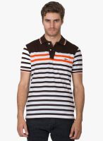 Duke Coffee Striped Polo T-Shirt