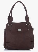 FOSTELO Brown Polyurethane (Pu) Handbag