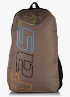 Fastrack AC021NBR01 Nylon Brown College Backpack