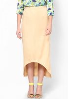 Femella Beige Pencil Skirt