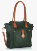 Hot Berries Green/Brown Handbag