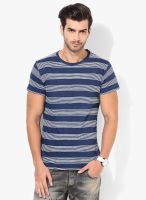 Jack & Jones Blue Round Neck T Shirt