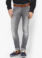 Jack & Jones Grey Skinny Fit Jeans (Ben)