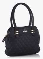 Lavie Tyrant 3C Sm Black Dome Satchel Bag