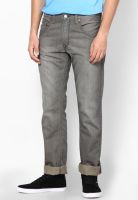 Levi's Grey Regular Fit Jeans (504)