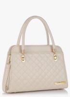 Lino Perros Beige Polyurethane (Pu) Handbag