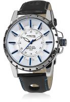 Q&Q DA18J301Y Black/White Analog Watch