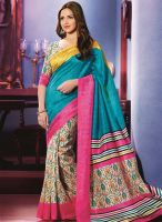 Roop Kashish Pink Printed Saree