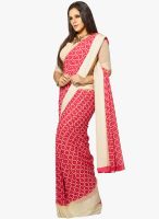 Roop Kashish Red Printed Saree