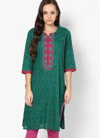 Shree Green Printed Kurta