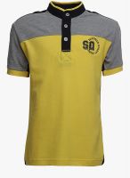 Status Quo Cubs Yellow Polo T-Shirt