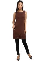 W Cotton Brown Kurti