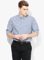 Allen Solly White Slim Fit Casual Shirt