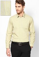 Arrow New York Yellow Snug Fit Formal Shirt