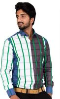 Botticelli Men's Checkered Casual Multicolor Shirt