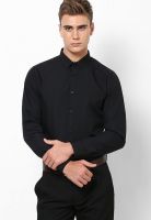 Burton Black Slim Fit Formal Shirt