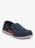 Crocs Walu Accent Navy Blue Loafers