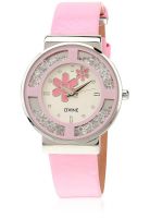 Dvine Sd5014Pk Pink/White Analog Watch