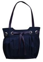 FOSTELO Blue Nylon Handbag