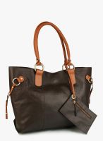 FREECULTR Brown Leather Handbag