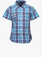 Gini & Jony Blue Casual Shirt