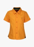 Gini & Jony Orange Casual Shirt