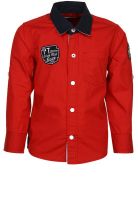 Gini & Jony Red Casual Shirt