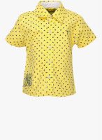 Gini & Jony Yellow Casual Shirt