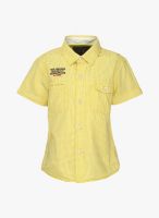 Gini & Jony Yellow Casual Shirt