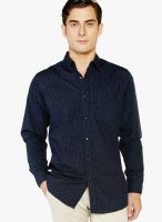 Globus Blue Check Regular Fit Casual Shirt